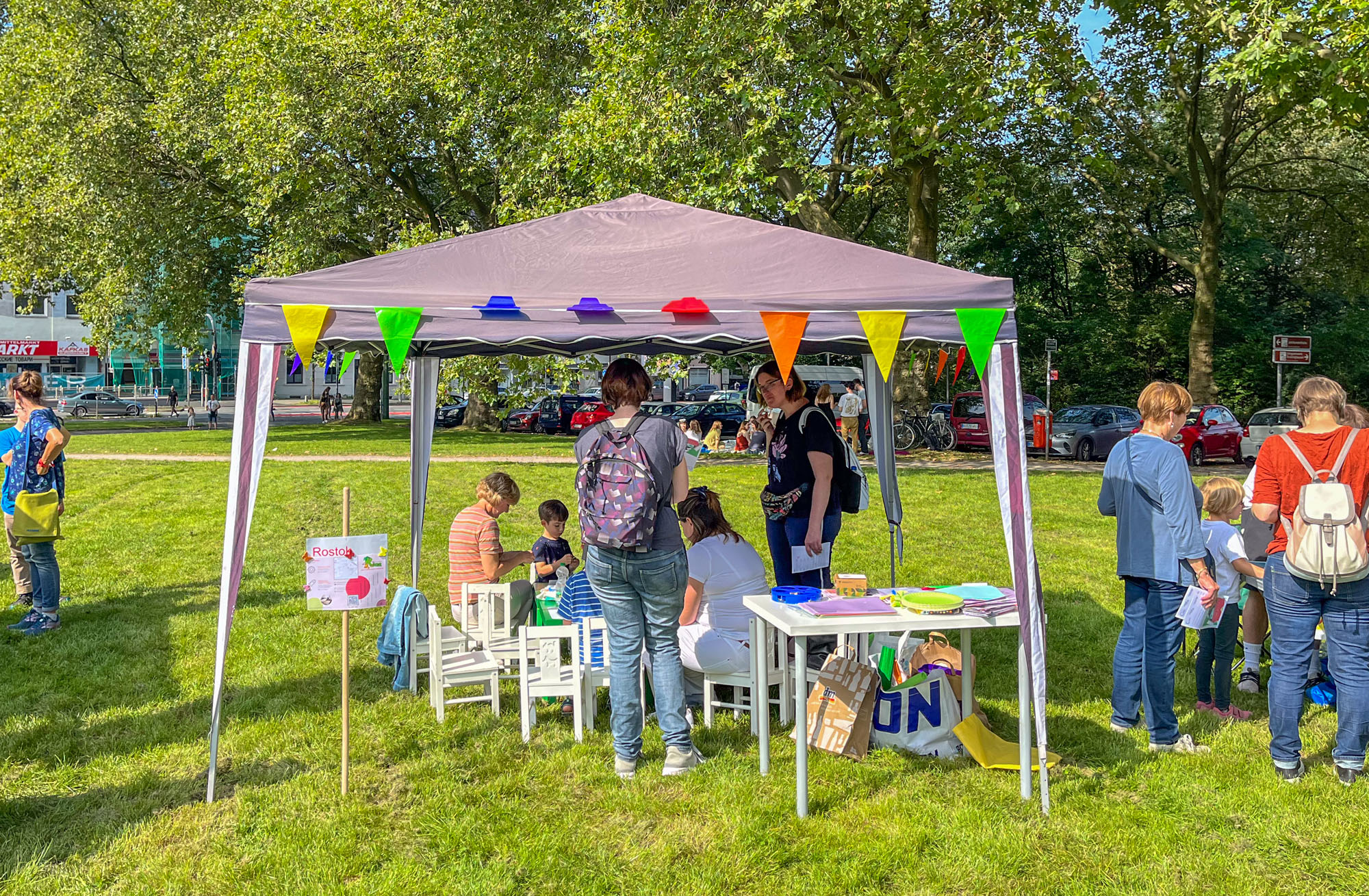Unser Kulturzentrum auf dem Weltkindertag in Bochum