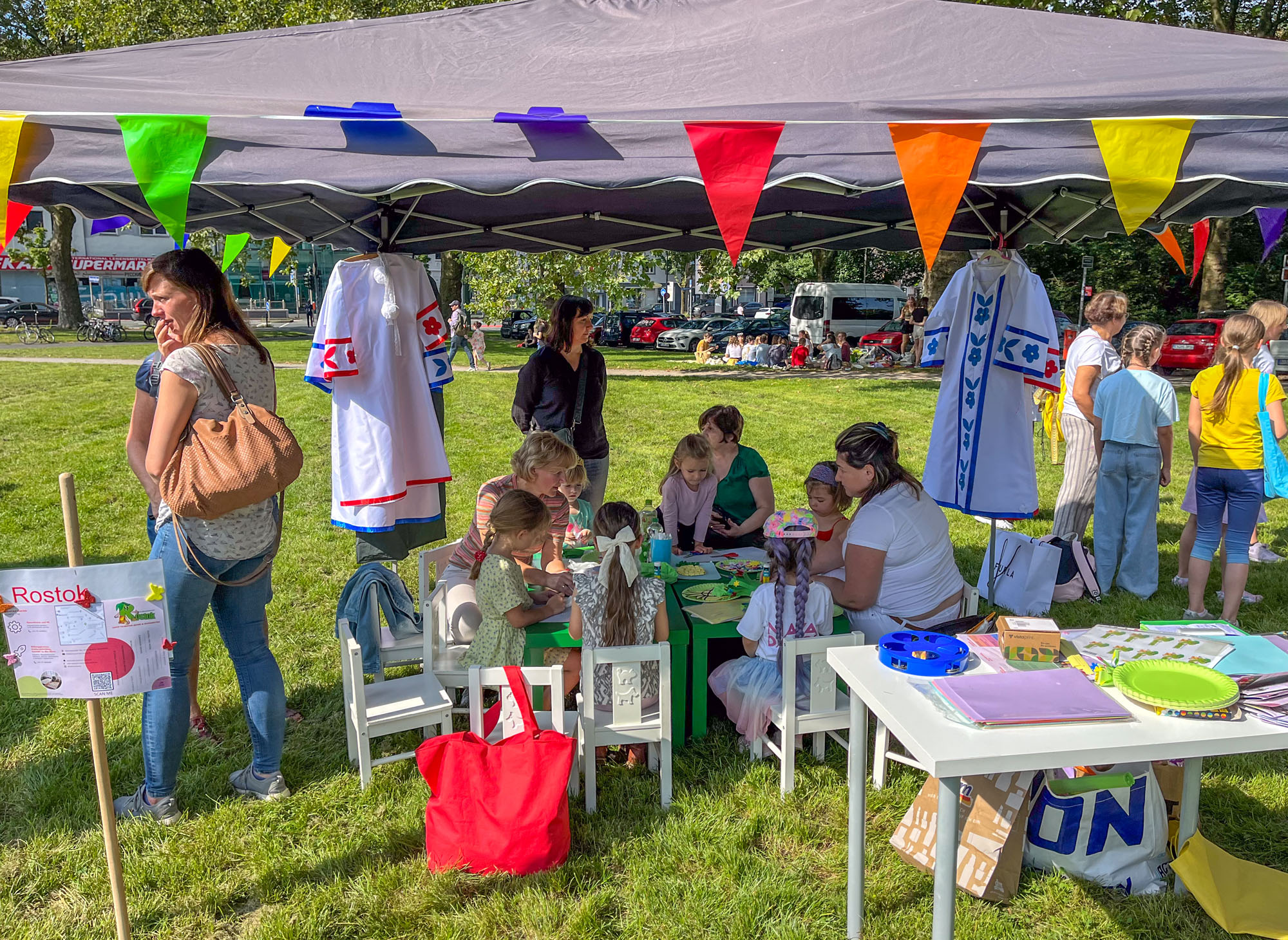 Unser Kulturzentrum auf dem Weltkindertag in Bochum