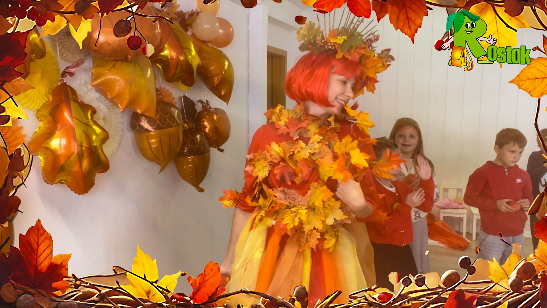 "Der Herbst kommt!" in der Gruppe der 6-9 Jährigen