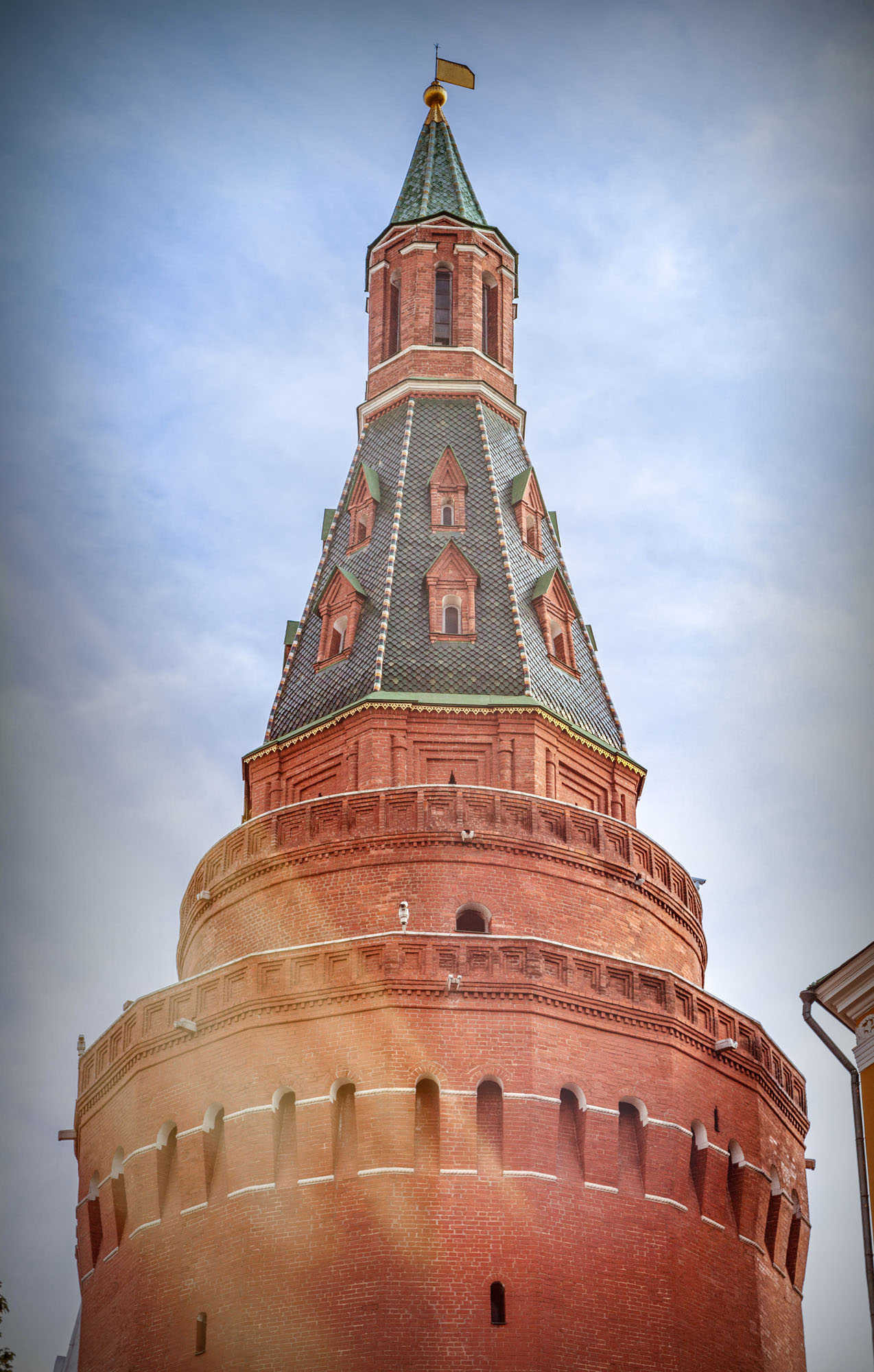 Blick auf den Arsenal-Eckturm